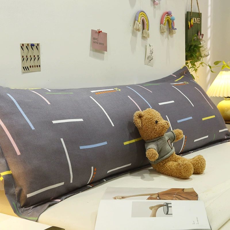 Basics Body Pillow Pillowcase Envelope Closure Long Pillow Cover Couple Pillow Protector for Lovers