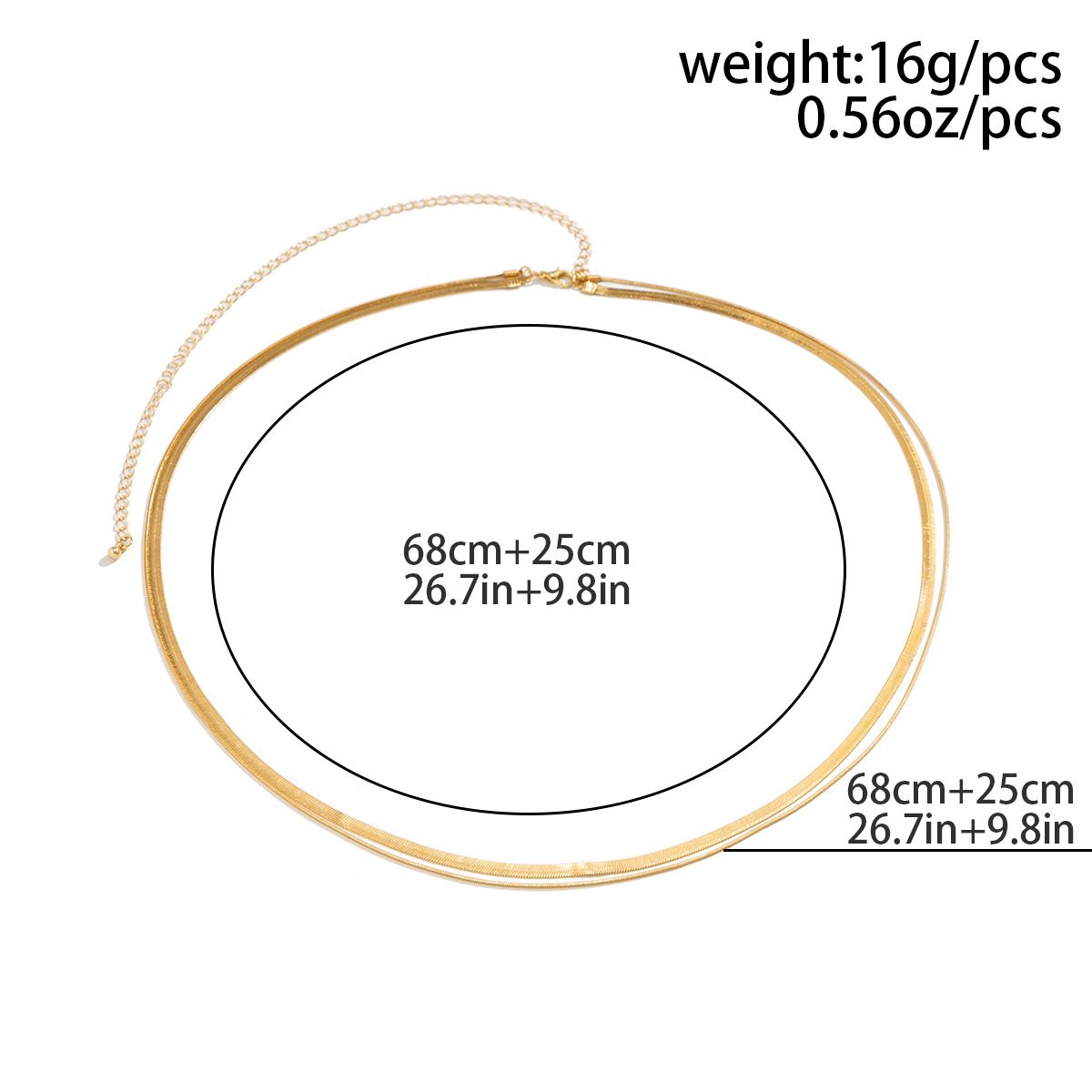 Simple Double-Layer Snake Chain Body Chain for Women Vacation Style Metal Ball Tassel Waist Chain, Sexy Beach Jewelry Female Body Jewelry Fashion Accessories