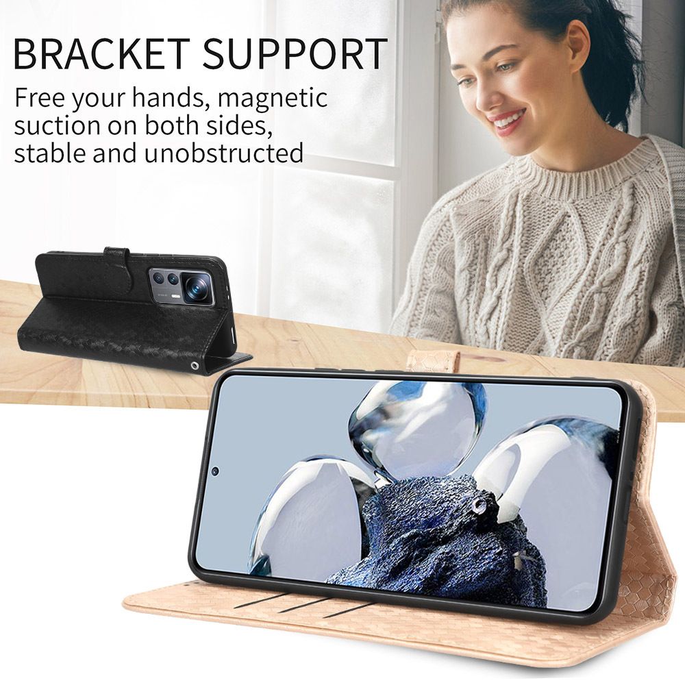 Redmi Note 10 Magnetic Flip Phone Case PU Leather Wallet Cover for iPhone 12 Samsung S22 Phone Protective Cover Phones Accessories  Basic Cases