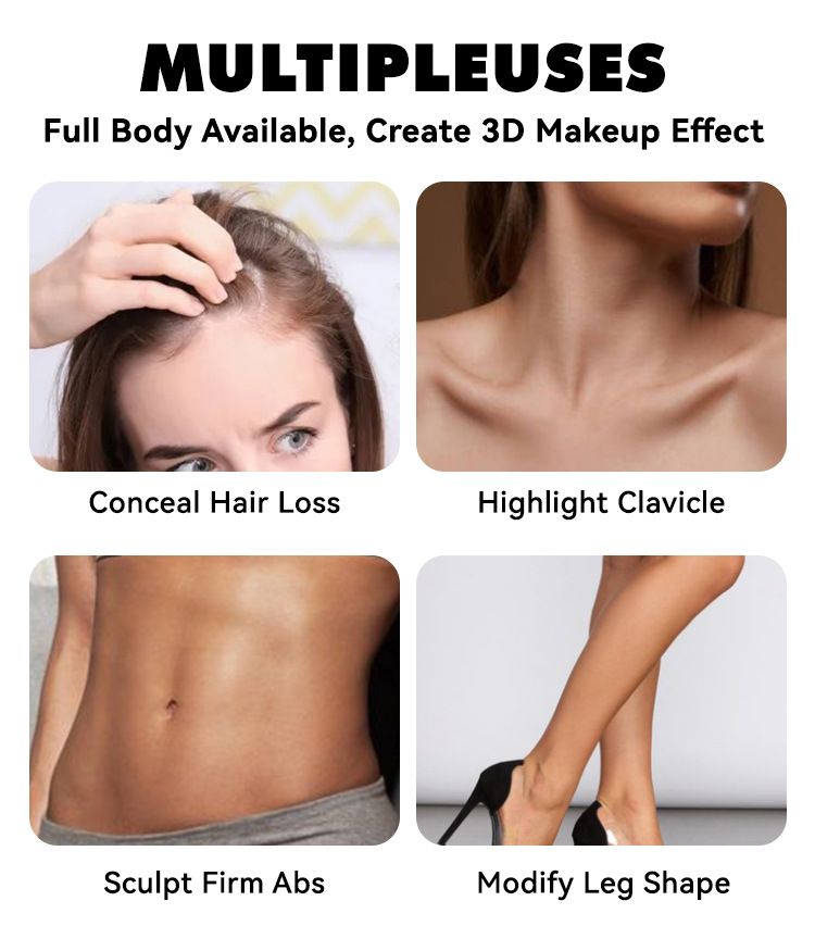 Multi-Functional Highlight & Contour Stick 3D Face Sculpting Nose Shading Under-Eye Brightening Blush Makeup Pen Highlighter Highlight Stick