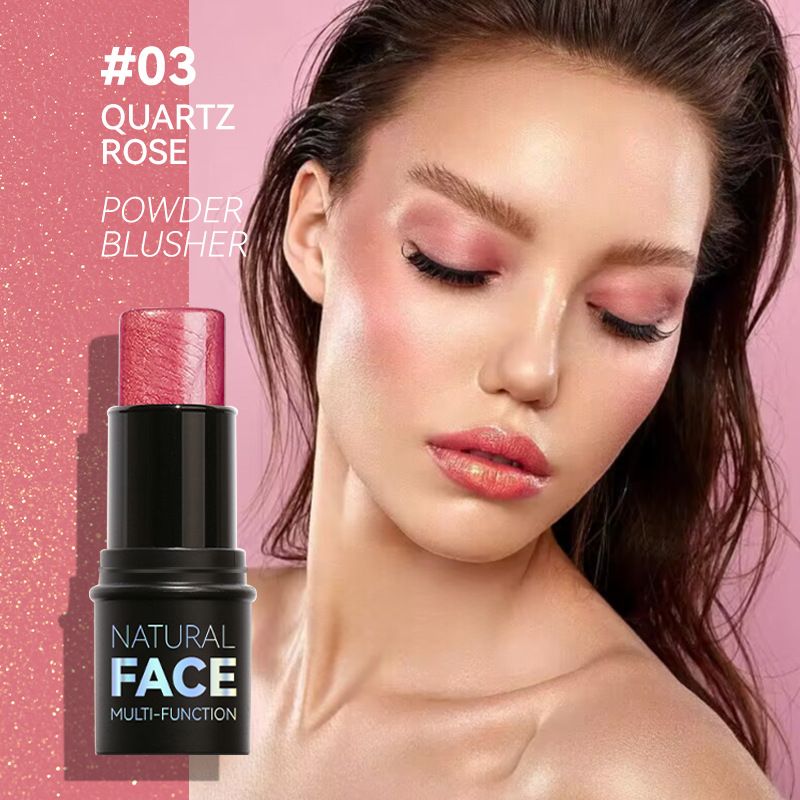 Multi-Functional Highlight & Contour Stick 3D Face Sculpting Nose Shading Under-Eye Brightening Blush Makeup Pen Highlighter Highlight Stick