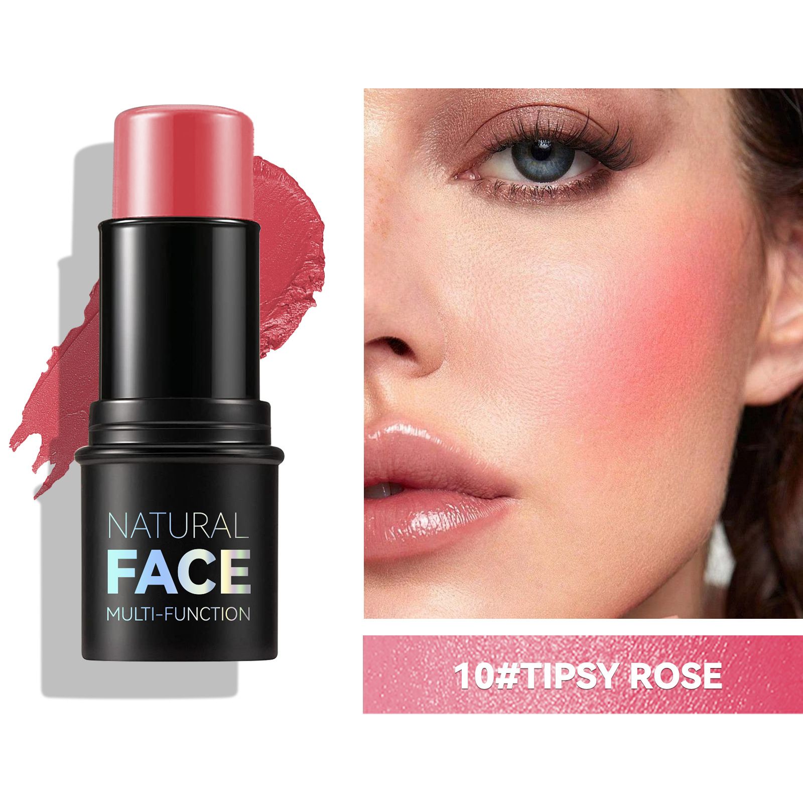 Multi-Functional Highlight & Contour Stick 3D Face Sculpting Nose Shading Under-Eye Brightening Blush Makeup Pen Highlighter Highlight Stick