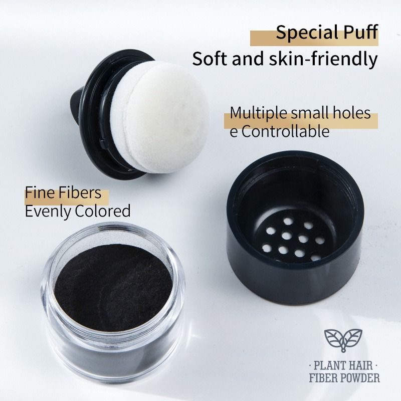 Hair Thickening Fibers Instant Volume Powder for Thinning Hair Covers Bald Spots & Receding Hairline Natural Look Hair Loss Products Men and Women Hair Care