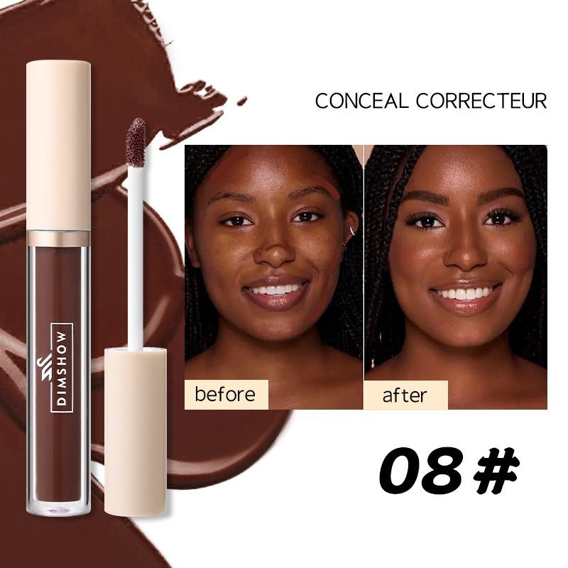 Concealer Stick Liquid Foundation for Face Covers Acne Scars & Dark Circles Flawless Skin Finish Face Make Up Concealer Oil Control Natural-Look Moisturizing Neutralizers
