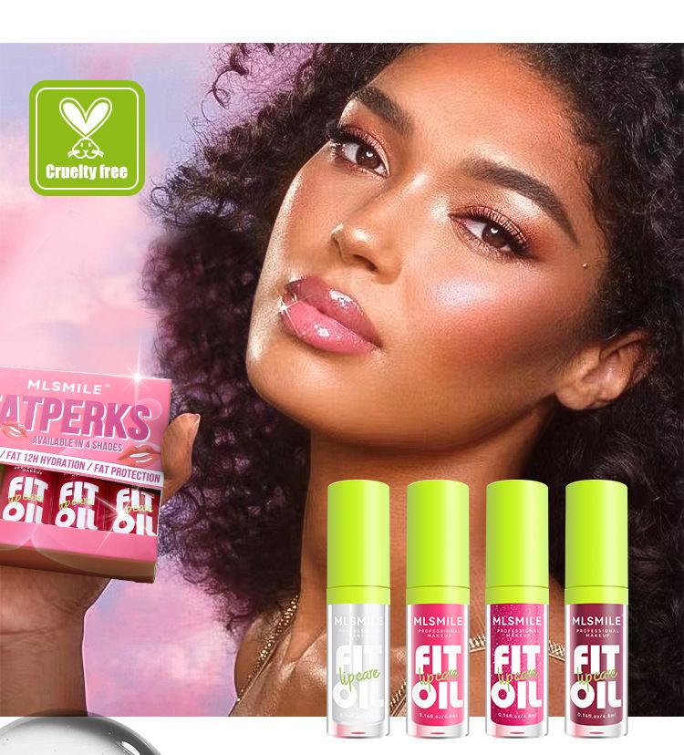 4PCS Lip Gloss Set Plumping Lip Oil Tinted Glossy Lip Glaze Shiny Pearl Mirror Finish Long Lasting Hydrating Lip Makeup Kit Lip Glosses Lip Care Set