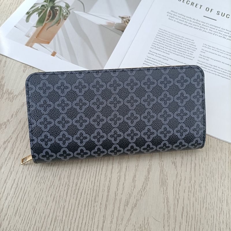 Women’s Long Wallet Luxury Designer Clutch Purse Fashion Printed Handbag Multi-Functional Portable Card Holder Coin Purse Trendy INS Style Wallets Women's Bags