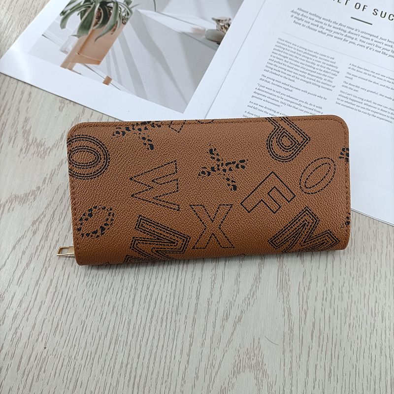 Women’s Long Wallet Luxury Designer Clutch Purse Fashion Printed Handbag Multi-Functional Portable Card Holder Coin Purse Trendy INS Style Wallets Women's Bags