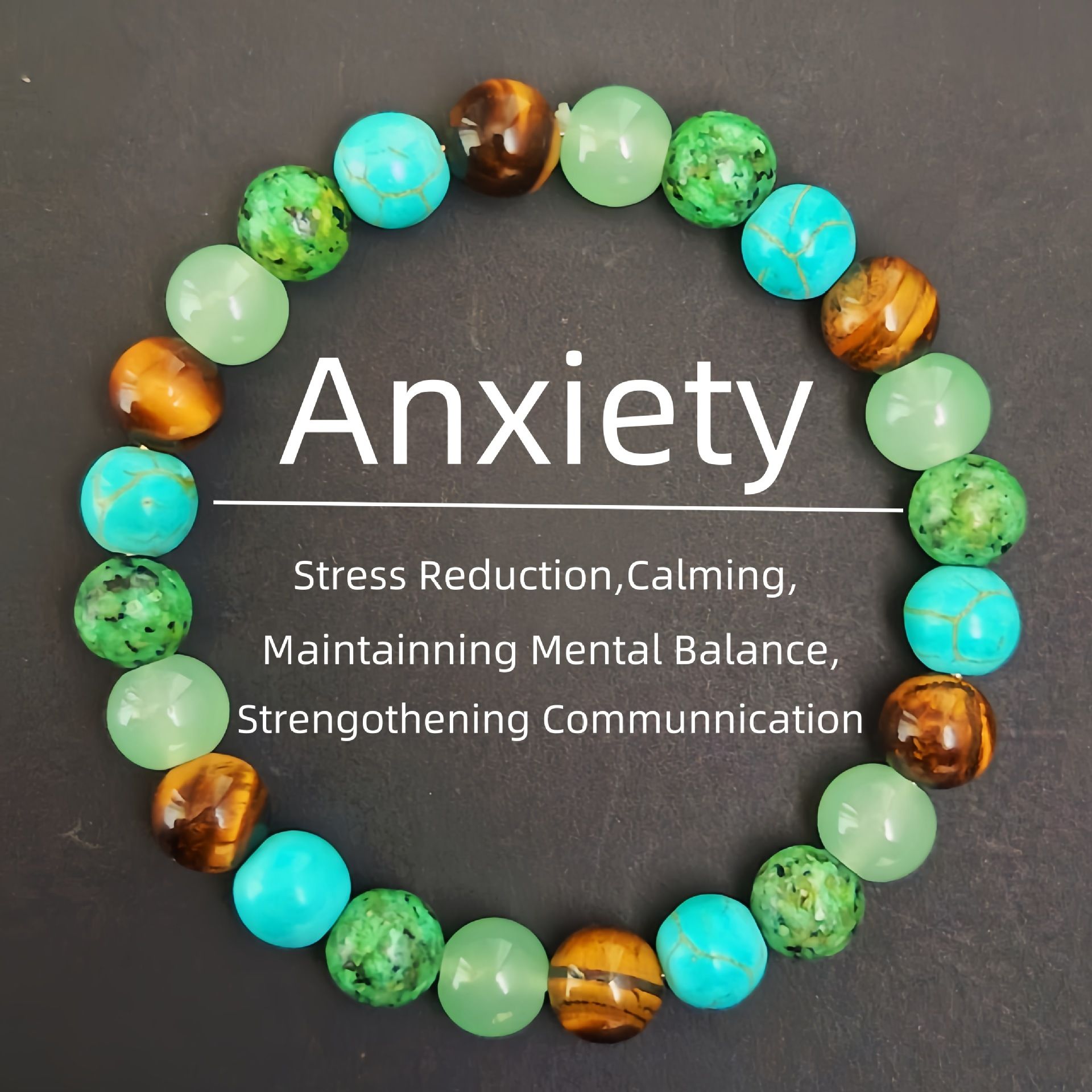 Bracelet Bracelet String Natural Stone Tiger Eye Stone Bracelet Crystal Bracelet String Natural Stone Fashion Wealth And Good Luck Attraction Daily Wear Accessories Bring Prosperity And Good Luck