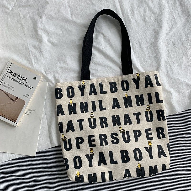 Women's Large Capacity Canvas Tote Bag Multi Functional Crossbody Bag Geometric Print Fashion Minimalist Casual Outdoor Versatile Style