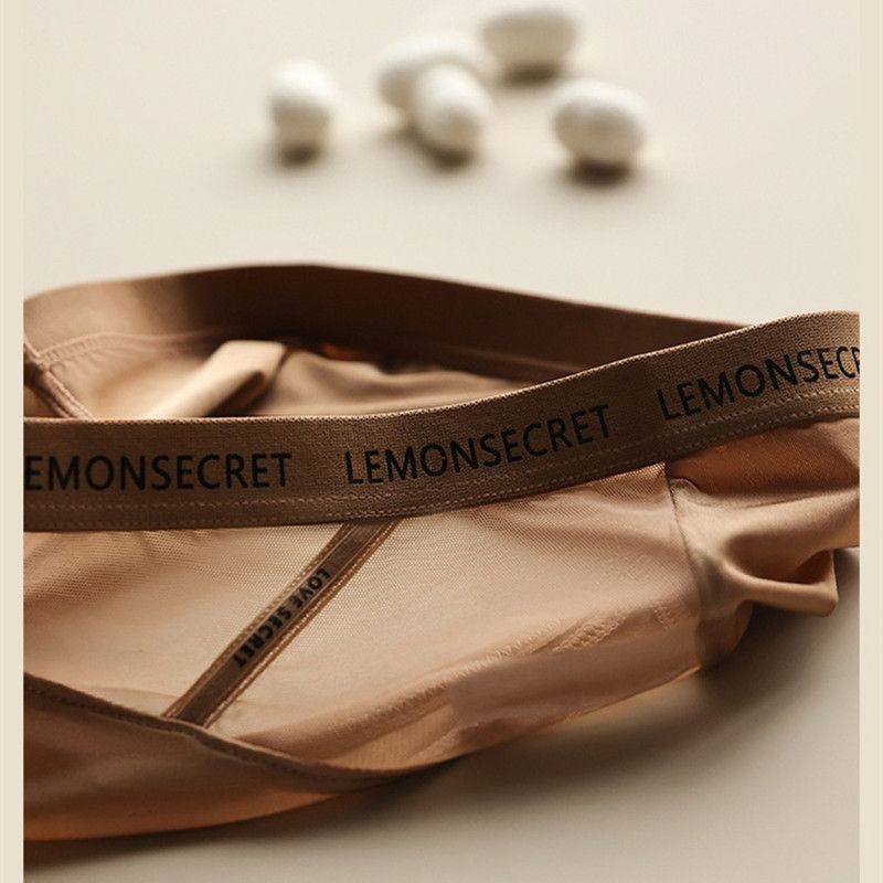 Women’s Sexy Mesh Briefs Mid Waist Seamless Panties Luxury Sheer Underwear Soft Lightweight Breathable Hip-Hugging Ladies Knickers Panties High Quality Comfortable Briefs