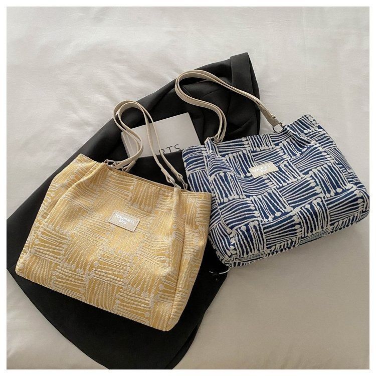 New PU Leather Shoulder Bag for Women, Large Capacity Tote Bag, Minimalist Line Design Handbag, Fashion Casual Work Commuter Everyday Bag