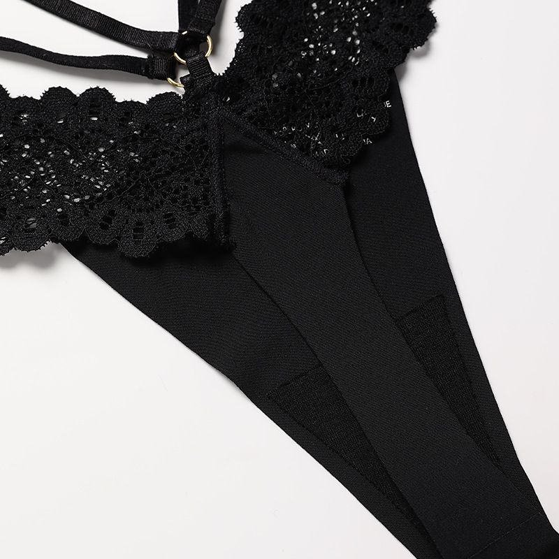 Women’s Lace Panties Soft Fabric Low Waist Briefs Underwear Lady Thongs Elastic G-String Underwear Stretch T-Back Panties Lingerie Woman Clothes