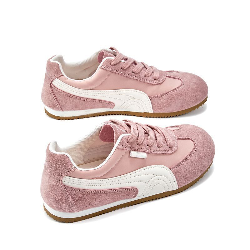 Women Sneakers Korean Style Fashion Casual Shoes Soft Sole Comfortable Non-Slip Flat Trainers Ladies Sports Shoes All-Match Daily Wear