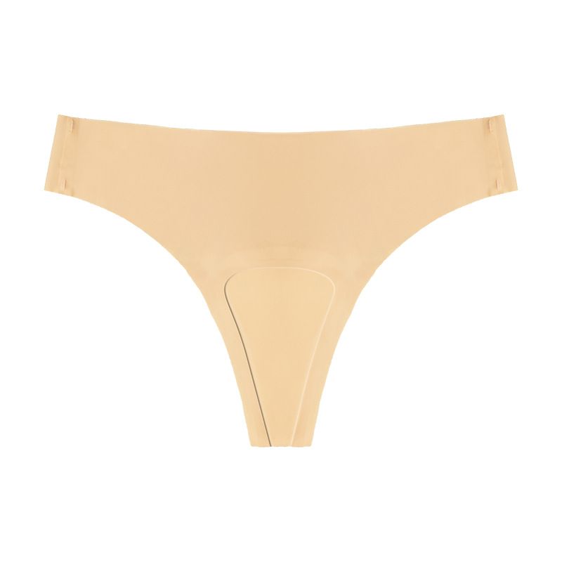 Ice Silk Seamless Women’s Panties for Waist 30inch to 36inch Invisible Low-Rise Briefs for Yoga, Fitness Breathable Plus Size Underwear Ladies Panties Sports Briefs Lingerie