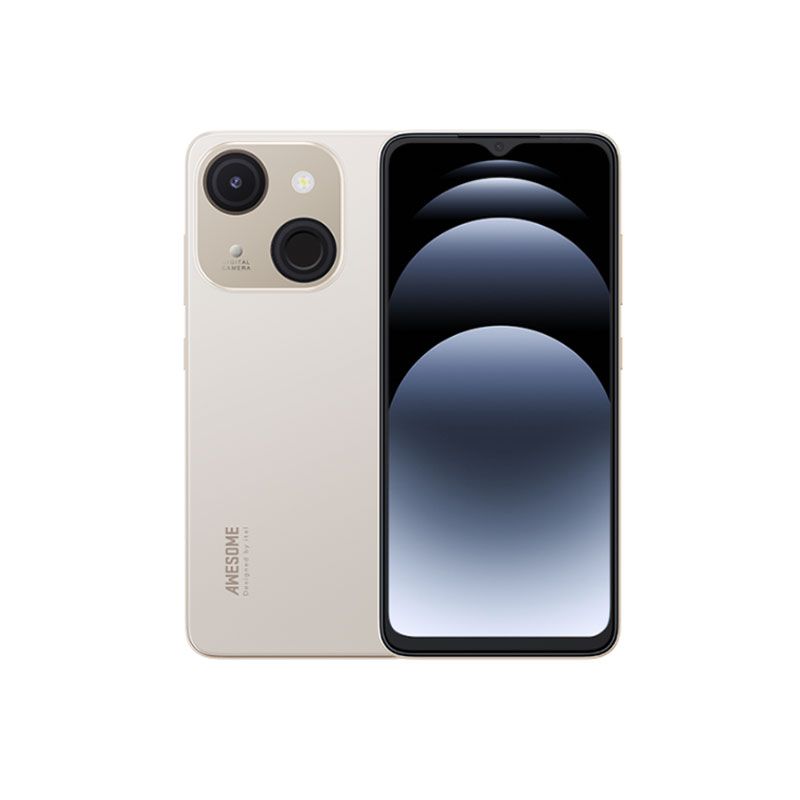 Itel A06 3G Network 32GB+(2+2)4GB RAM 6.6" Screen Phone Dual SIM 8MP+5MP Camera  4000mAh Baterry Fingerprint And Face Unlock Smart Phones