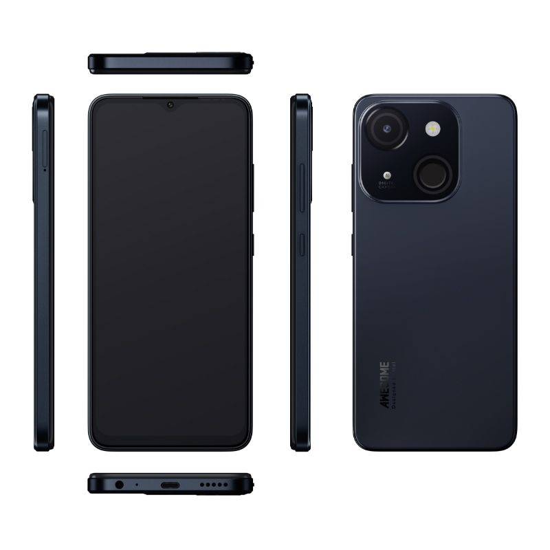 Itel A06 3G Network 32GB+(2+2)4GB RAM 6.6" Screen Phone Dual SIM 8MP+5MP Camera  4000mAh Baterry Fingerprint And Face Unlock Smart Phones