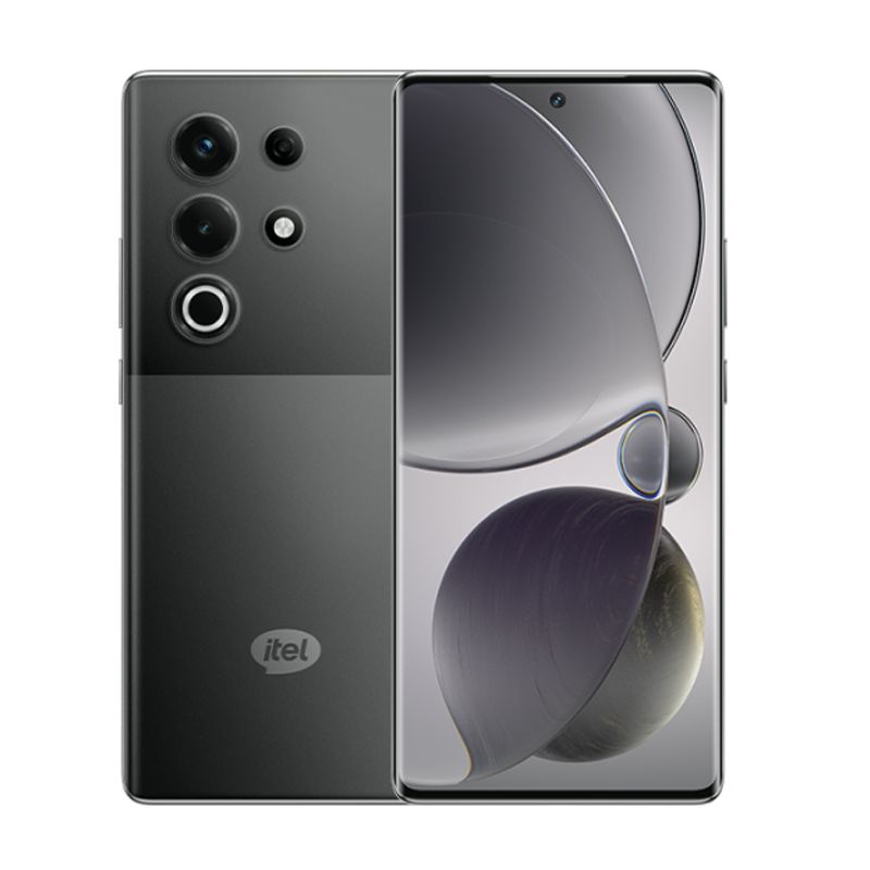 Itel S25 Ultra 256GB+16(8+8)GB RAM 6.78" Super Bright AMOLED Curved Display 120HZ Phone Dual SIM 4G Network 50MP Camera Fingerprint Unlock 18W 5000 mAh Battery Andriod 14 Smart Phones