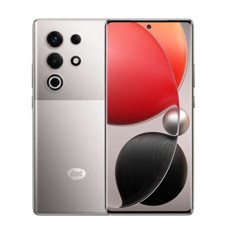Itel S25 Ultra 256GB+16(8+8)GB RAM 6.78" Super Bright AMOLED Curved Display 120HZ Phone Dual SIM 4G Network 50MP Camera Fingerprint Unlock 18W 5000 mAh Battery Andriod 14 Smart Phones