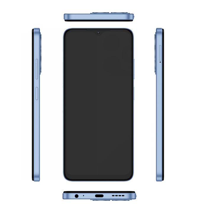 Itel A90 128GB+12(4+8)GB RAM 6.6“ 90HZ  Display Phone Dual SIM 4G Network 13MP Camera Fingerprint Unlock 15W 5000 mAh Battery Android 14 T7100 Octa-core Smart Phones