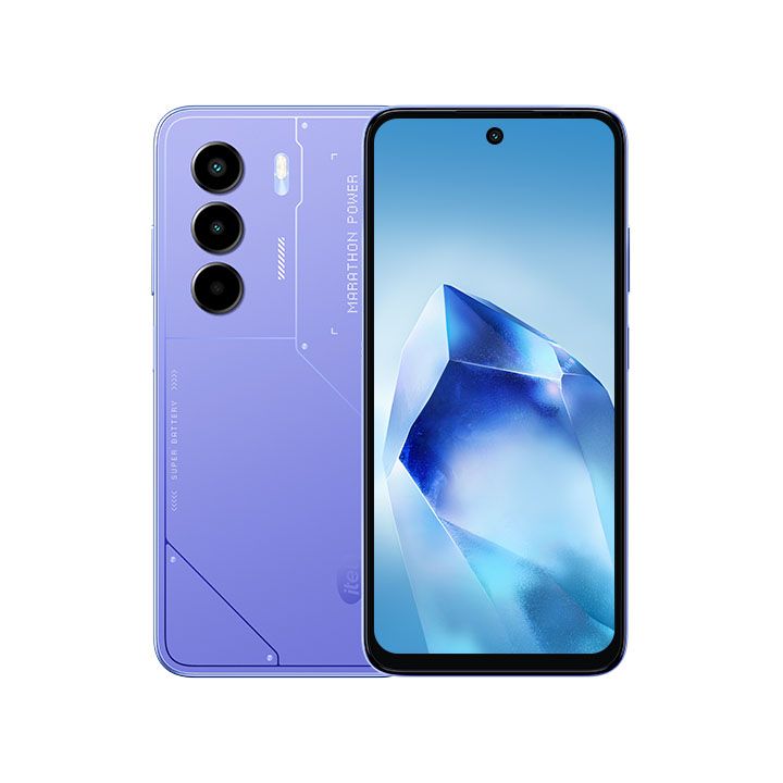 [Free Charging Case] Itel P70 8(4+4)GB RAM+128GB 6.67" 120Hz Display Slim 4G Phone Dual SIM 13MP Camera 18W Charging 10000*mAh Battery Fingerprint Unlock IP54 Power 70 Smart AI Phones