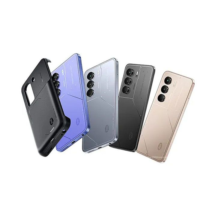 [Free Charging Case] Itel P70 8(4+4)GB RAM+128GB 6.67" 120Hz Display Slim 4G Phone Dual SIM 13MP Camera 18W Charging 10000*mAh Battery Fingerprint Unlock IP54 Power 70 Smart AI Phones