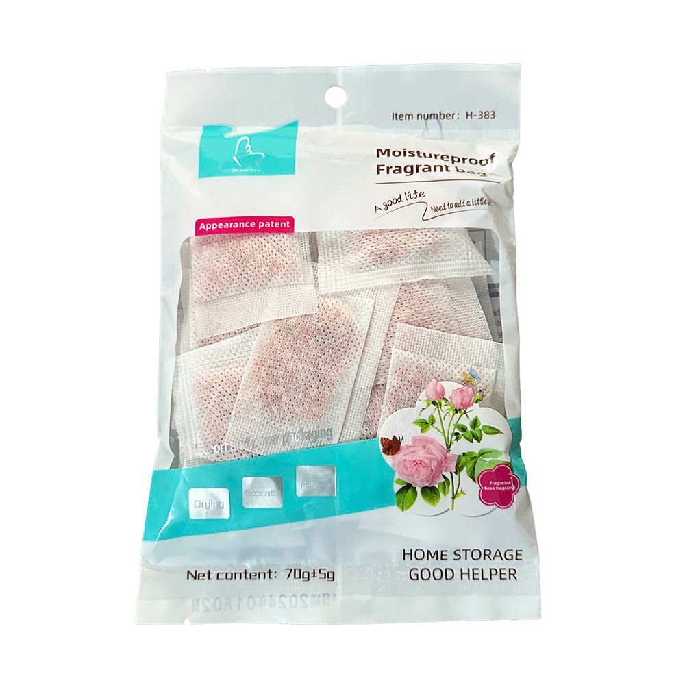 Moistureproof Fragrant Bag for Clothes Bag, Drawers Wardrobe, Closets Flower Scented Sachets For Closet, Moisture-proof, Mildew-proof, Deodorizer, Floral Home Use, Plastic Material
