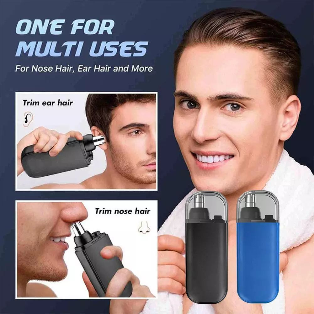 Nose Hair Trimmer USB Charging High Quality Electric Portable Men Mini Shaver Rechargeable
