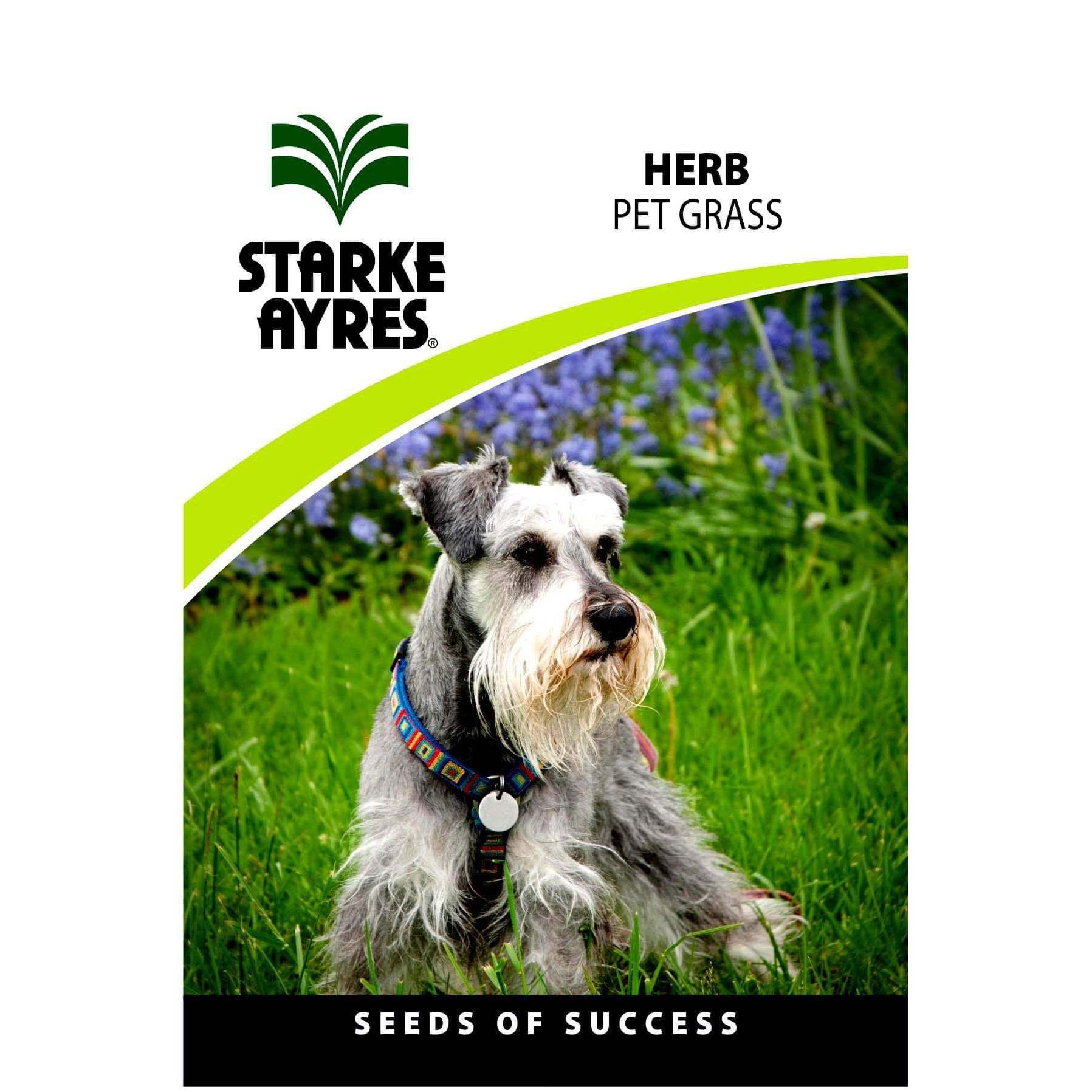 Starke Ayres Pet Grass Seeds Herb - Both Cats and Dogs Need Grass in their Diets