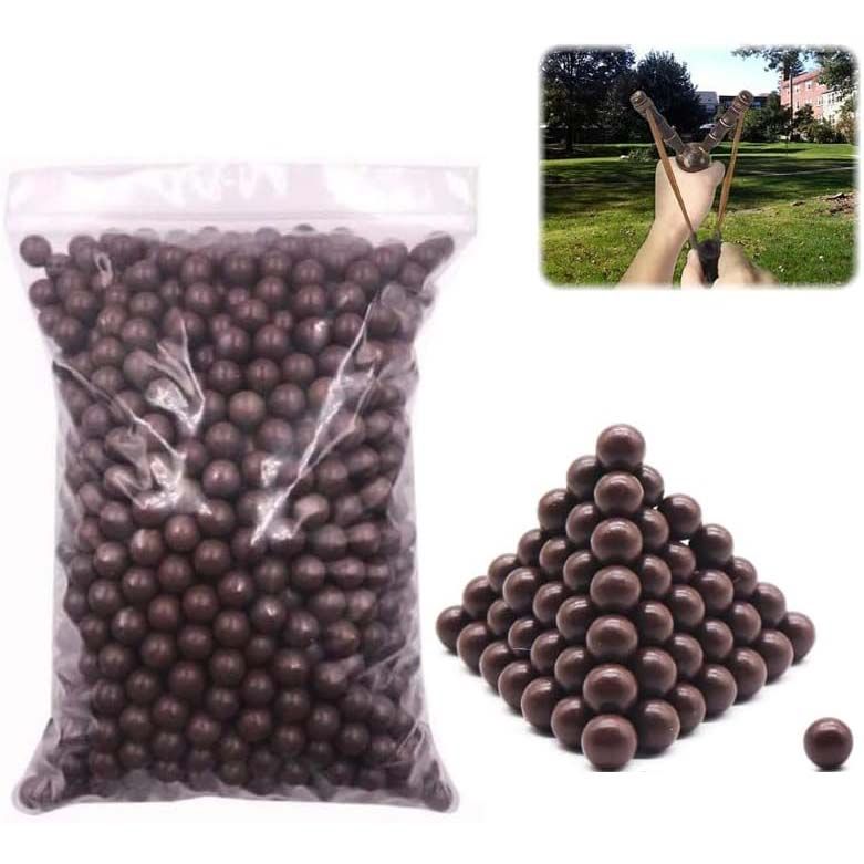 100+ Slingshot Ammo Hard Clay Balls Natural Biodegradable Professional Hunting Sling Shot Target Pratice Caliber Catapult