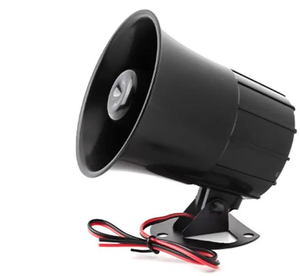 Alarm Siren, DC 12V Wire Loud Horn, Car, Home, Outdoor Security Speaker Burglar System Ambulance Anti theft Police Truck Electric