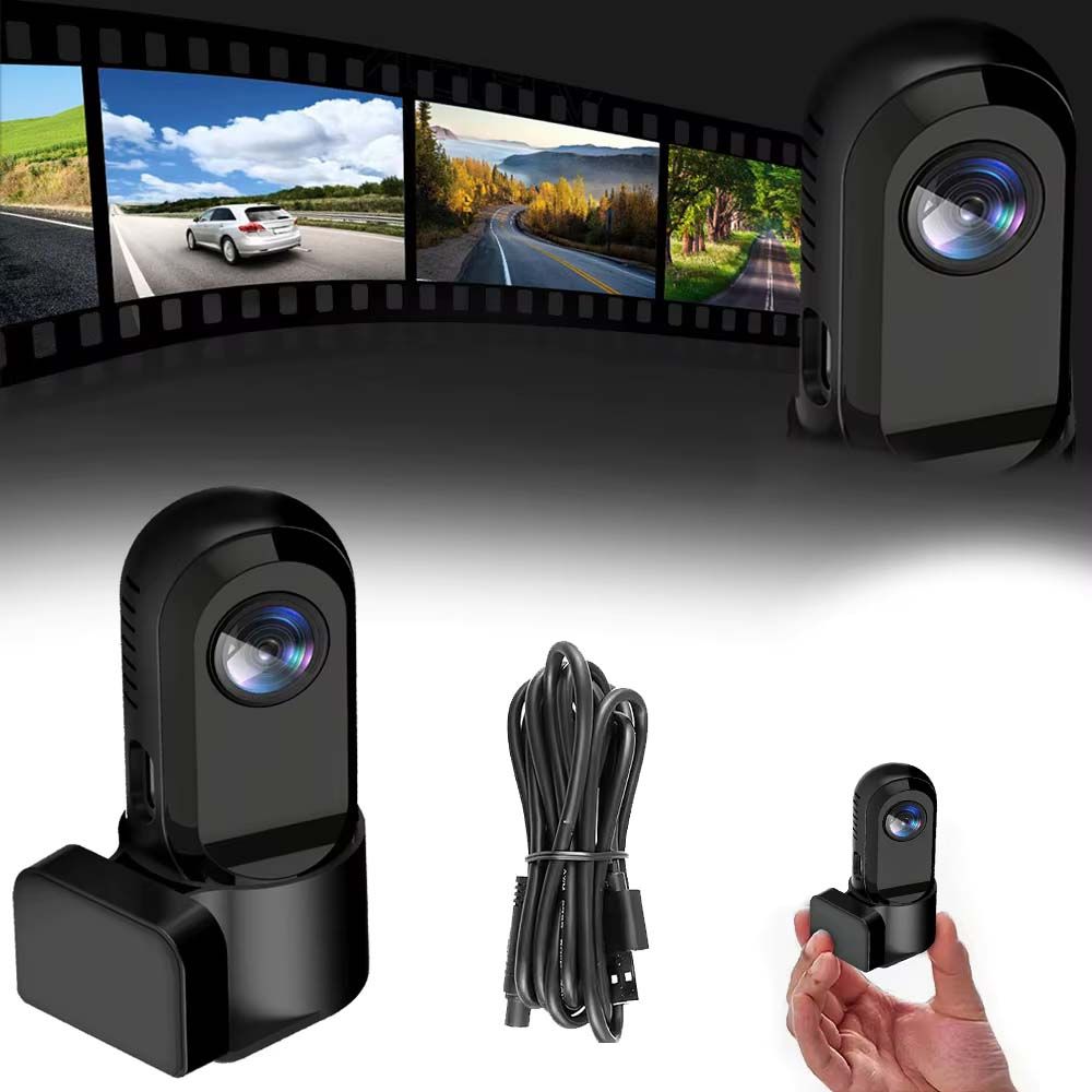 Mini 720P HD USB Car Dash Camera + ADAS Assisted System for Android Black Box With Video Recorder Universal Dashboard Cam for Dvd Dashcam Wide Angle Car Dvr Motion Detection Lane Assist Reverse Vision