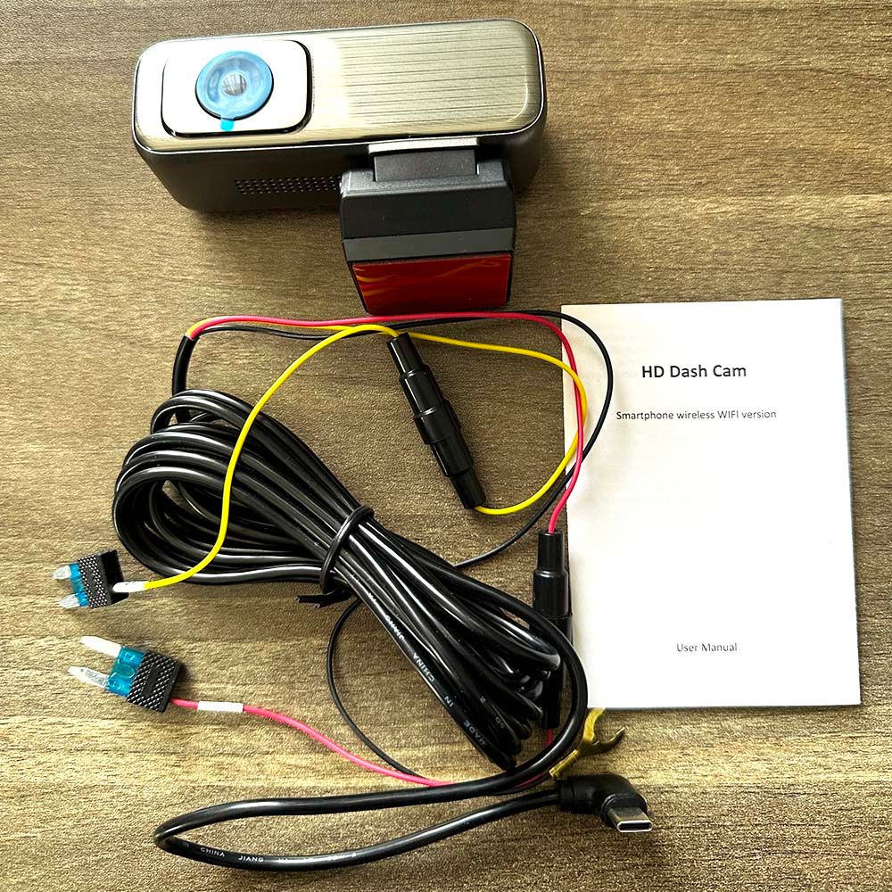 2K Dash Cam for Cars 1440p Front Camera for Vehicle WiFi APP Car DVR 24H Parking Monitor ACC Black Box Video Recorder Smart Motion & Collision Accident Detection Phone G-Sensors Night Vision Dashcam