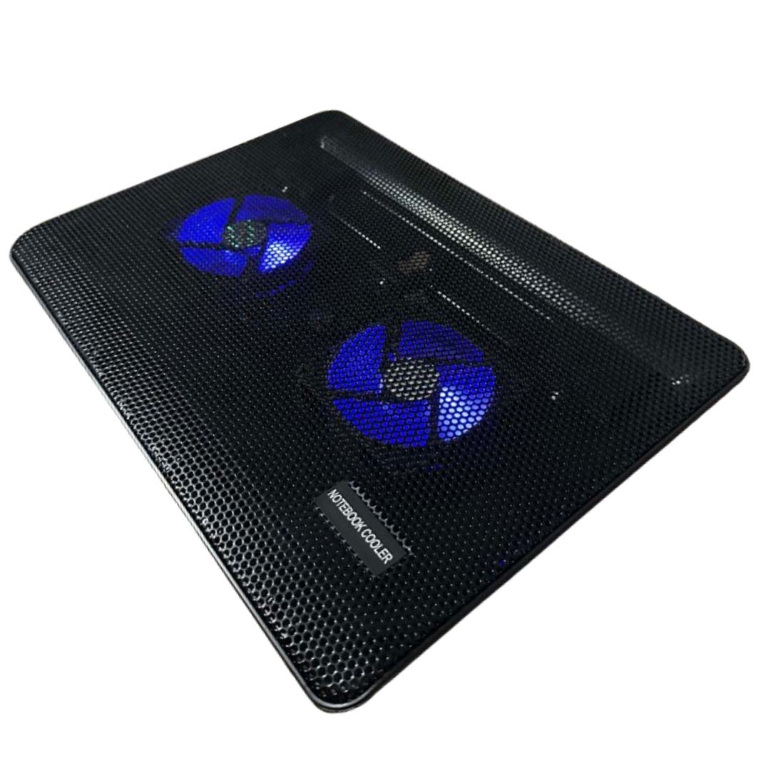 Dual fan Coolerpad USB Desktop Adjustable Height Laptop Cooling Stand Base Fan Pad Folding Notebook Cooler Radiator Dual USB High Wear Resistance Gaming