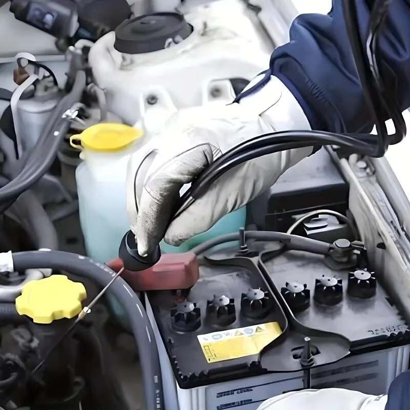 Mechanics Cylinder Stethoscope Car Engine Block Diagnostic Engine Noise Hearing Tool Stainless Steel Detection Automotive Truck/ Motorcycle Diagnosis Detector + Extra 10" Extension Probe