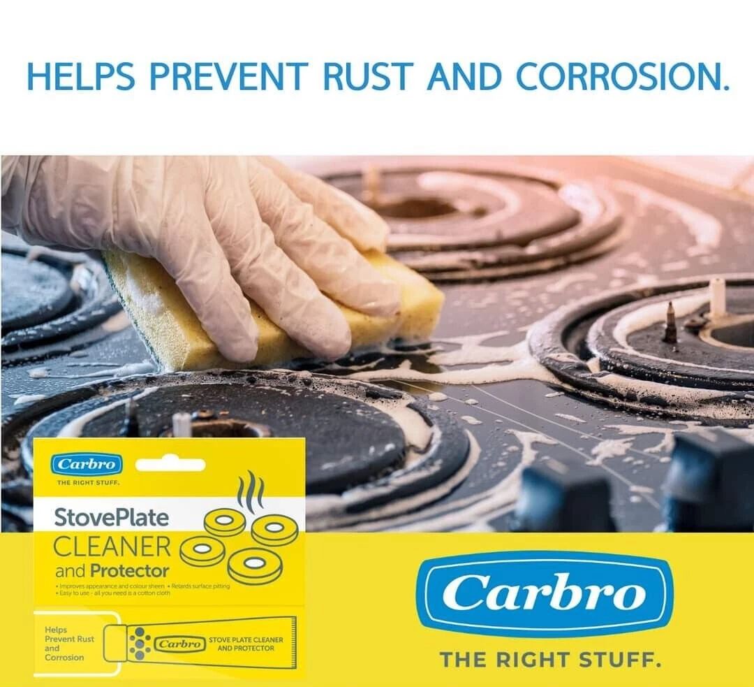 Electric Hotplate Stove Plate Cleaner and Protector Hob Prevents Rust Corrosion 28g - Made in South Africa