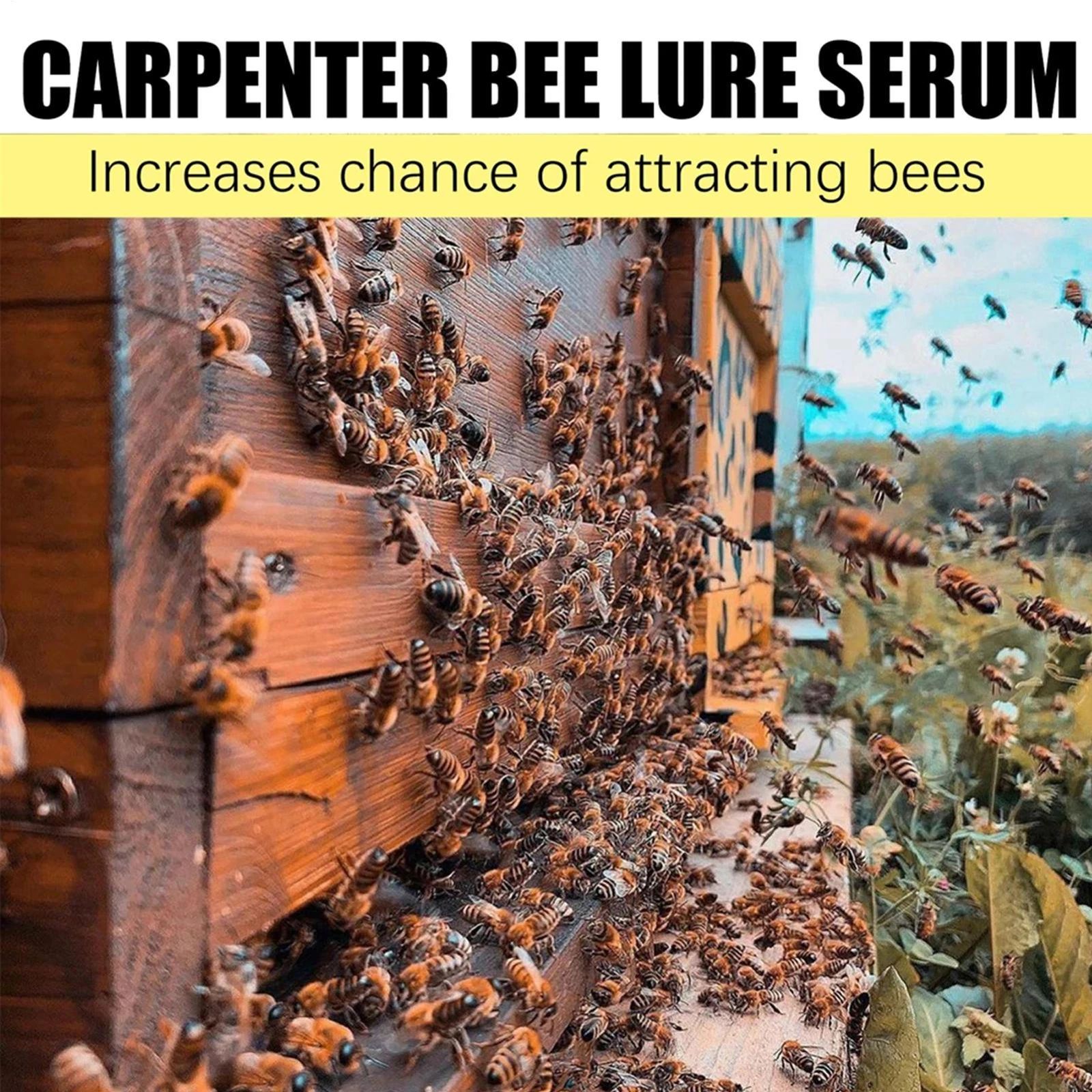 100ml Magical Bee Attractant Spray Lure Swarms Easy To Use Beekeeping Equipment Honey House Trap Liquid Solution Attract Bees