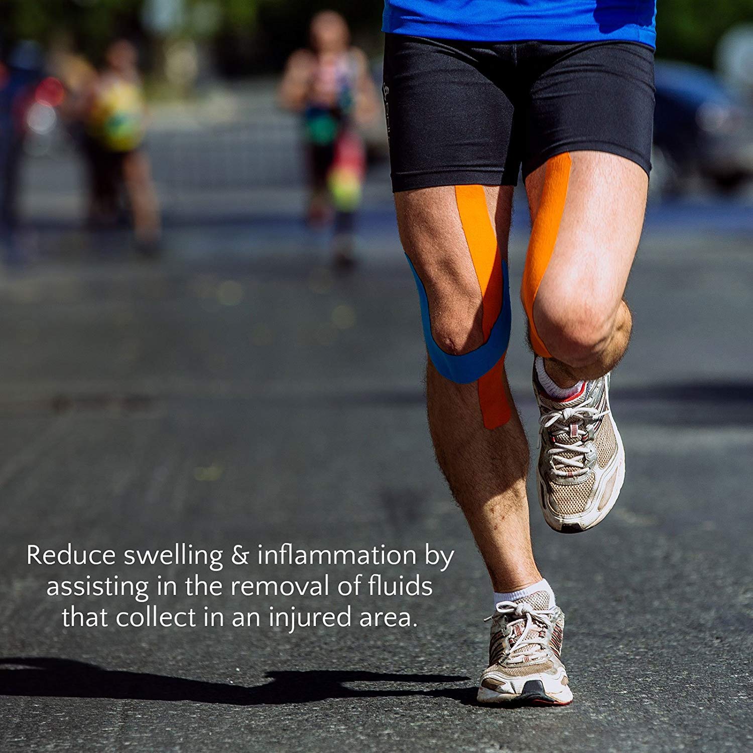 Kinesiology Tape for Physiotherapy Kinesio Tape for Sports Injury Pain Relief Muscle Tape for Shoulder, Wings, Arms, Ankle K Taping Waterproof Athletic Tape for Pain (5cmx5m, Pink)