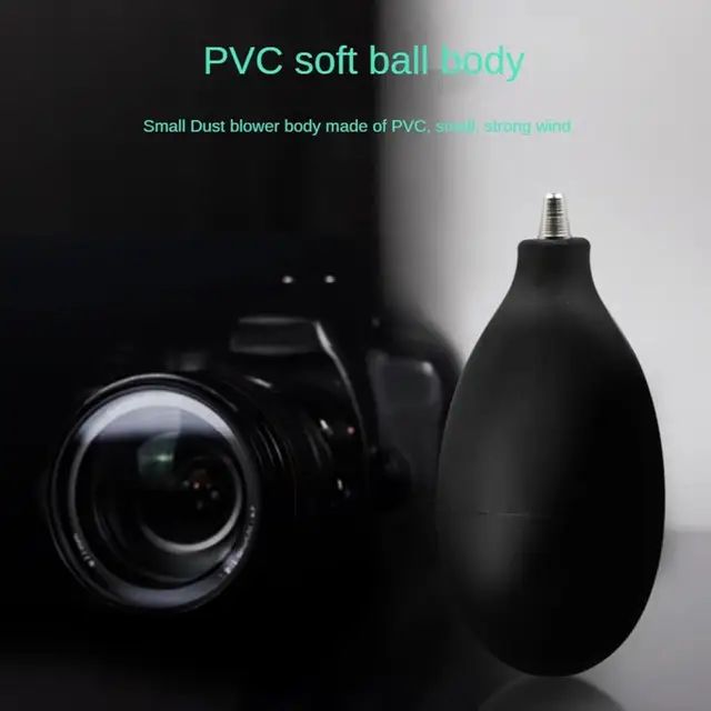 Mini Rubber Air Dust Blower Cleaning Tool, Ball Pump Hand Pump Dust Cleaner for Camera Lens, Keyboard, Computer Laptop Lens, Cell Phone