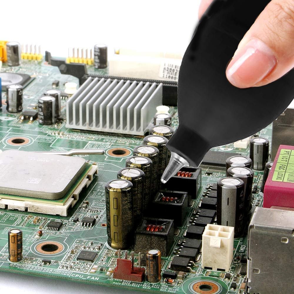 Mini Rubber Air Dust Blower Cleaning Tool, Ball Pump Hand Pump Dust Cleaner for Camera Lens, Keyboard, Computer Laptop Lens, Cell Phone