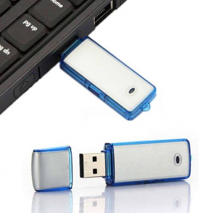 8GB Spy USB Voice Recorder Sound Audio  Mini Digital Disk Pen Drive Dictaphone Nanny Secret Recording Spying Surveillance
