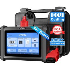 XTOOL D7S Bidirectional Scan Tool, 2025 OBD2 Scanner Diagnostic with FCA AutoAuth, All System Car Scanner, 39+ Resets, ECU Coding, PMI, Upgrade of D7, Crankshaft Relearn, CAN FD/DoIP, 3-Yr Update