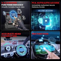 Launch X431 V Pro 5.0 Elite 2025 New Gen. OEM Wireless Bluetooth Bidirectional Scan Tool w/Canfd Doip,Same as Pro3s+ 5.0,ECU Online/Offline Coding 38+Reset for All Cars