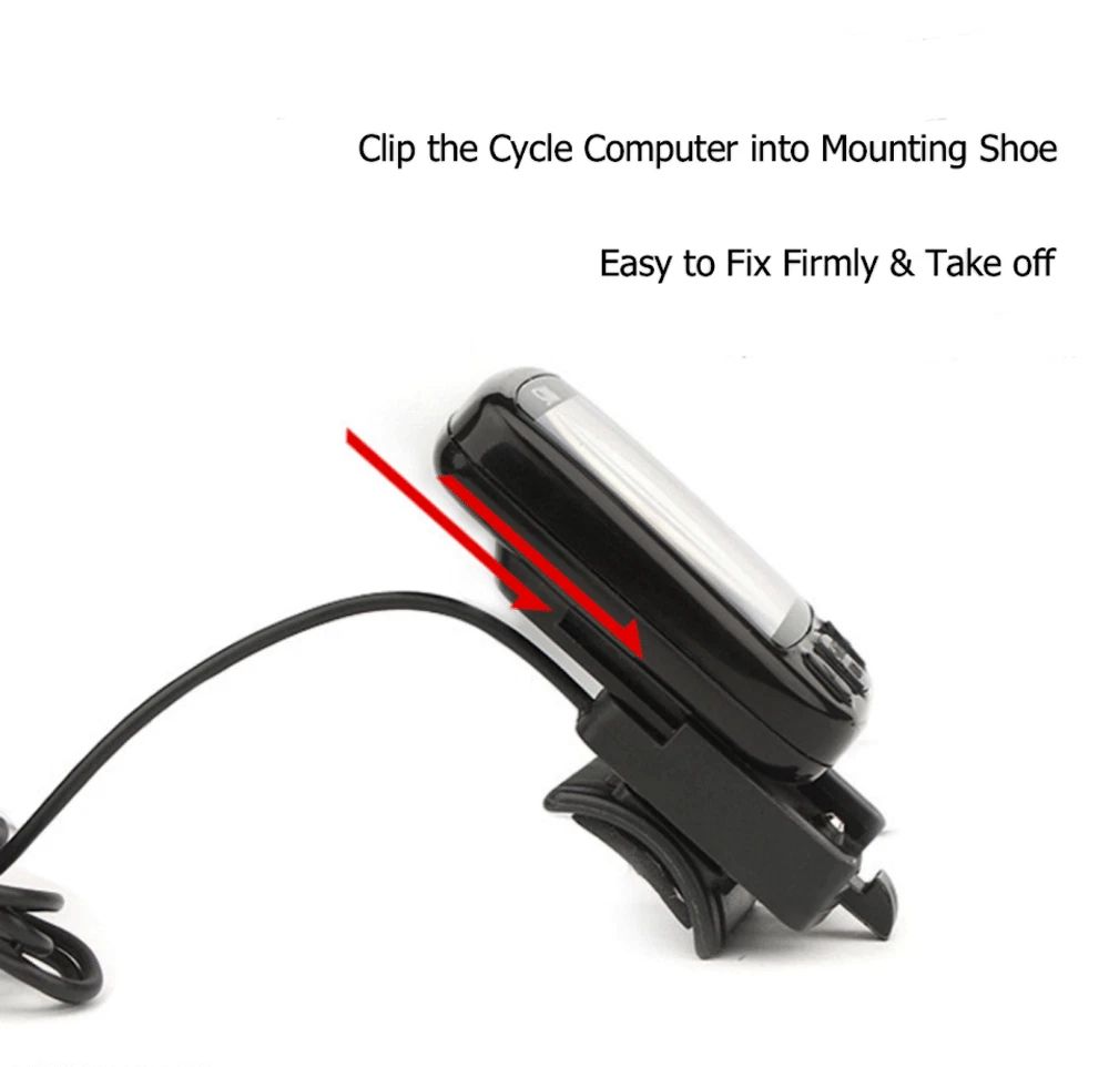 SunDing LCD Digital Waterproof Bike Bicycle Computer Cycle Speedometer Odometer Wired Cycle Meter Speed Sensor Kph Mph Indoor Outdoor Exercise Rainproof With Battery Included