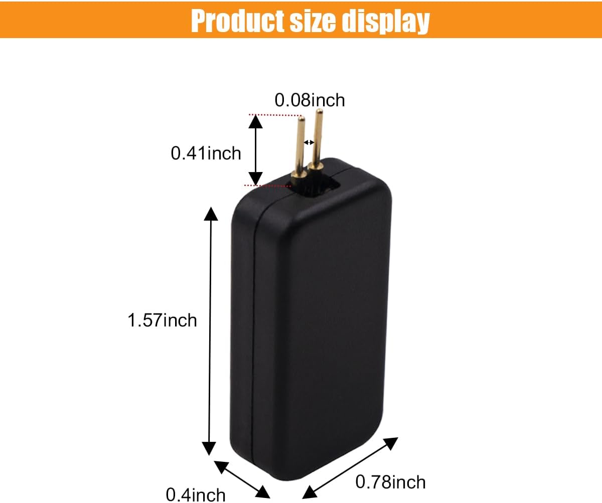 2pcs Car SRS Airbag Simulator Tester, Universal Emulator Bypass Resistor, Fault Finding Maintenance and Repair Tool, Auto Air Bag Diagnostic Scanner Testing Instrument for SUV Truck