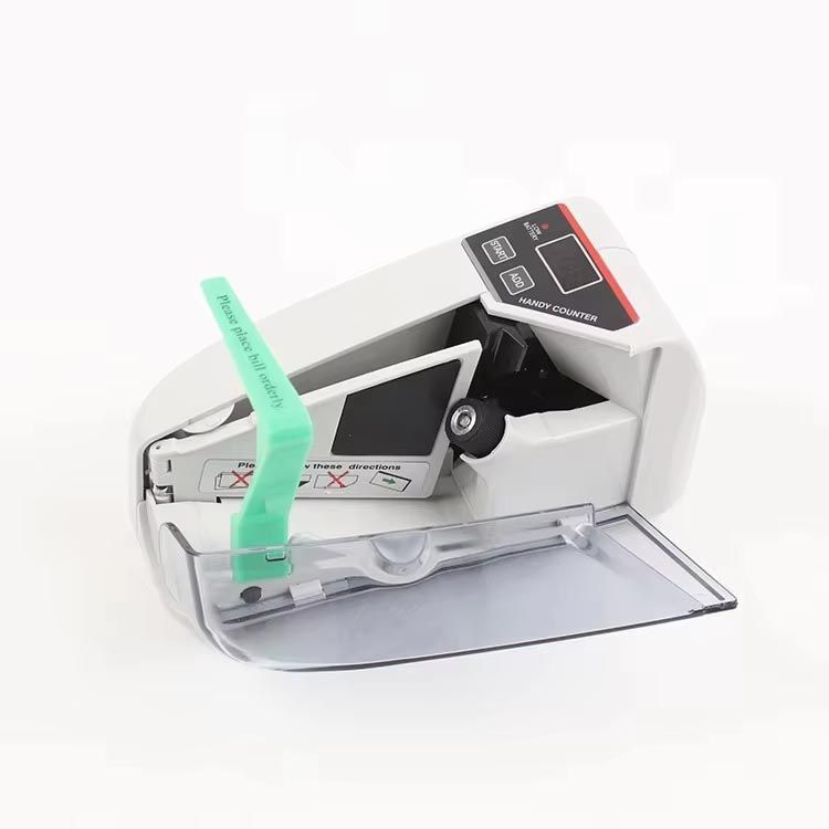 Handy Mini Money Counter Portable Money for All Bank Notes Currencies Easy to Use Banknote Bill Counting Machine FT-V30