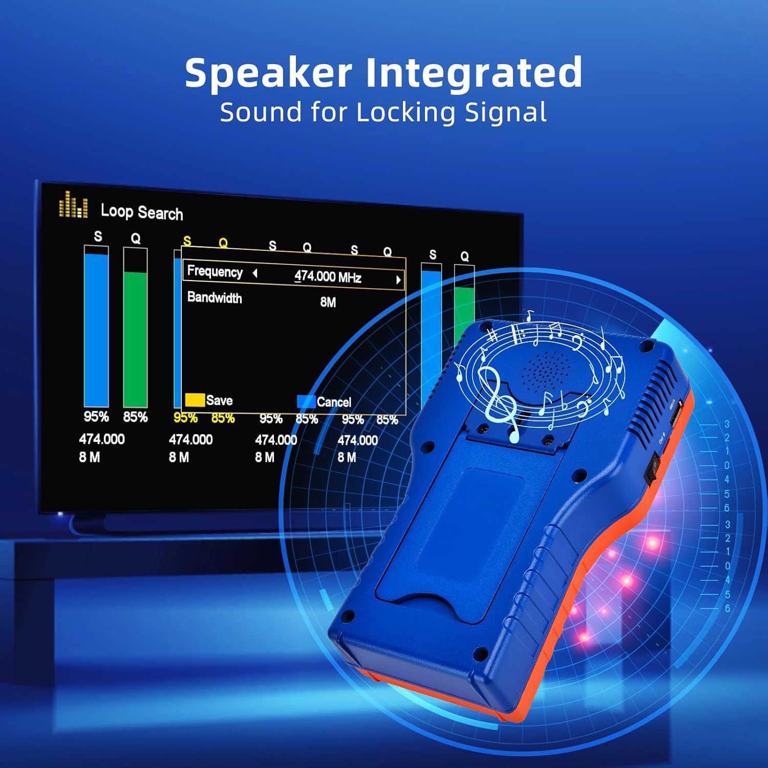 GT MEDIA V8 Finder Pro 2 HD Satellite Finder Meter Signal Tester with 4.3-inch TFT LCD Screen for DVB-S2/T2/C/S/T AHD H.265 Receiver Decoder Digital Satelite Recognition System HD Scanner MPEG-2/MPEG-