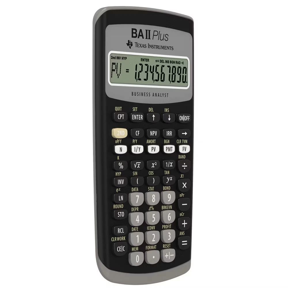 Texas Instruments BA II Plus™ Financial Calculator - Business Analyst - Designed for Business Professionals and Students