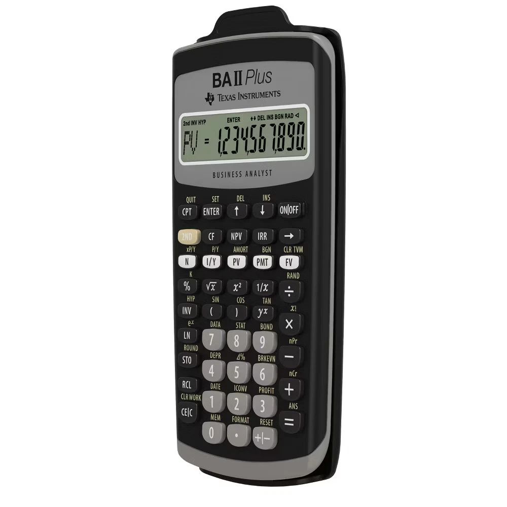 Texas Instruments BA II Plus™ Financial Calculator - Business Analyst - Designed for Business Professionals and Students