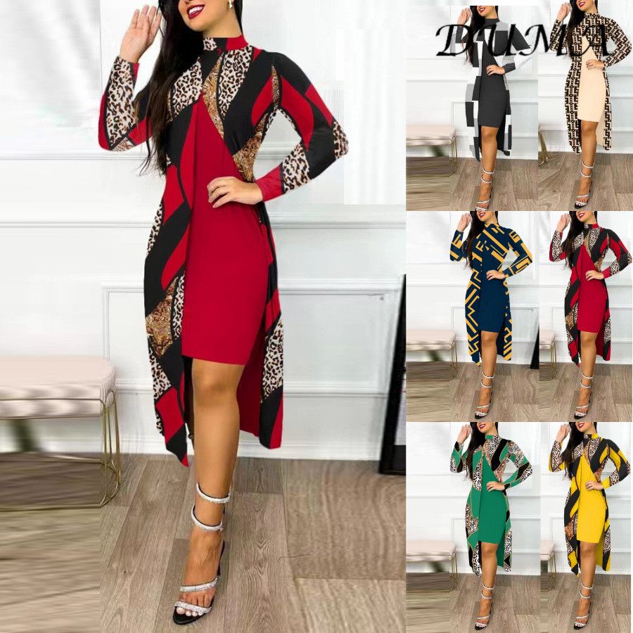 "DUMA"autumn temperament commute Long sleeves Dress