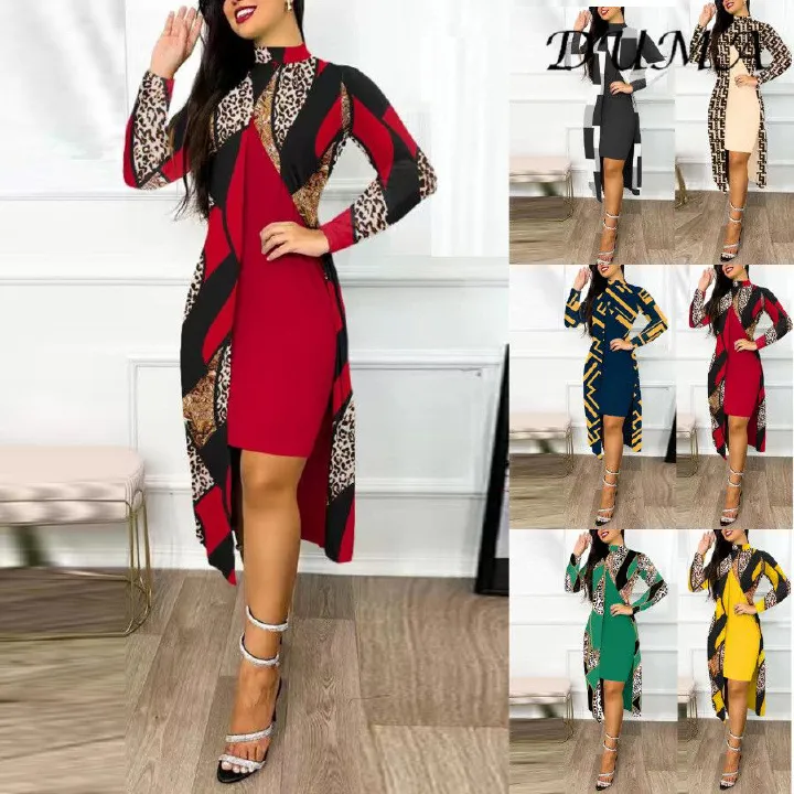 "DUMA"autumn temperament commute Long sleeves Dress